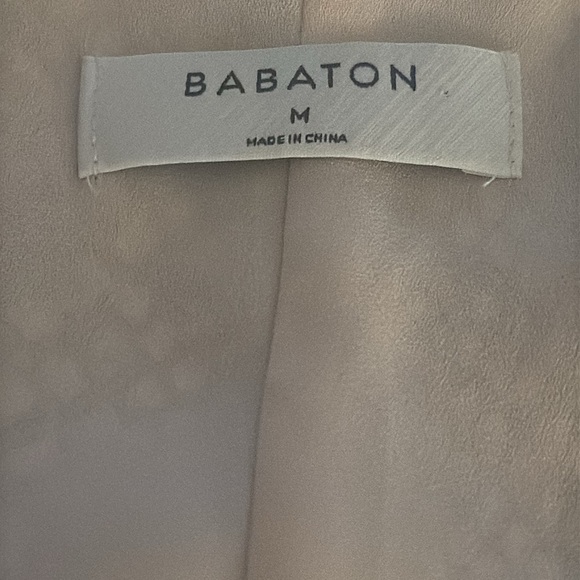 Aritzia Babaton Wallace Wrap Dress Snakeskin Animal Print Size M‎ Mini Sundress - Picture 9 of 11